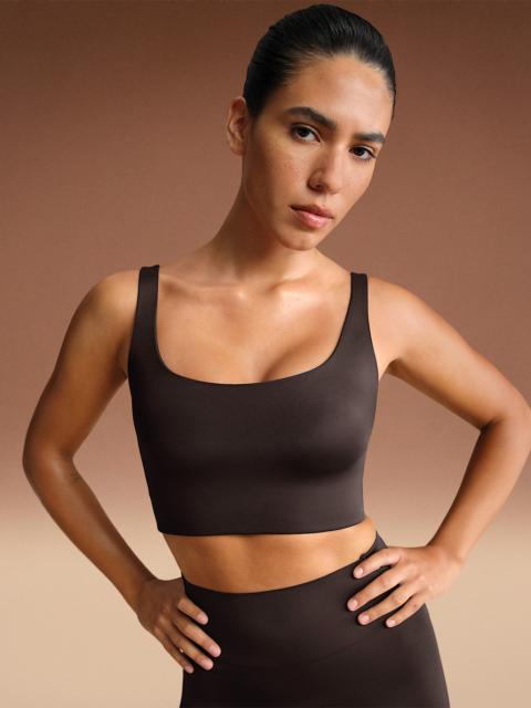 NikeSKIMS Shine Women's Scoop-Neck Bra Top