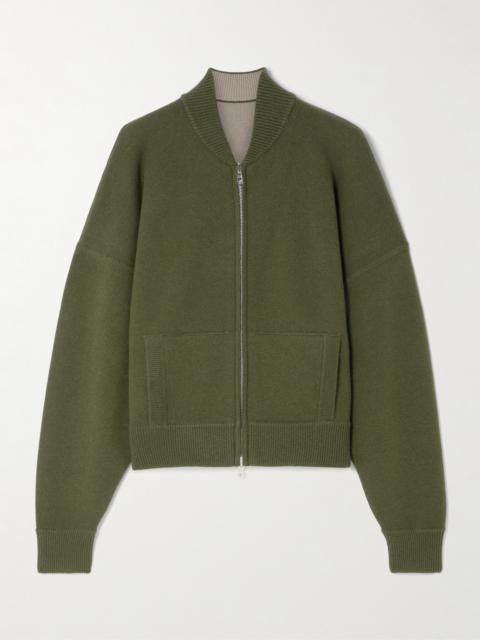 New Jace Cashmere Zip-up Cardigan