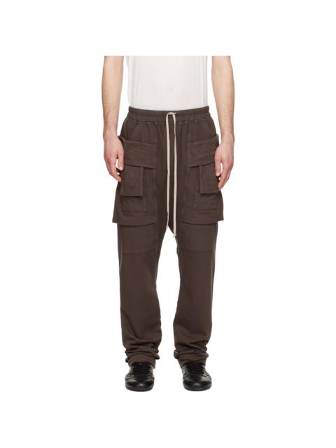 Gray Temple Drawstring Lounge Pants