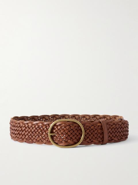 Woven Leather Belt