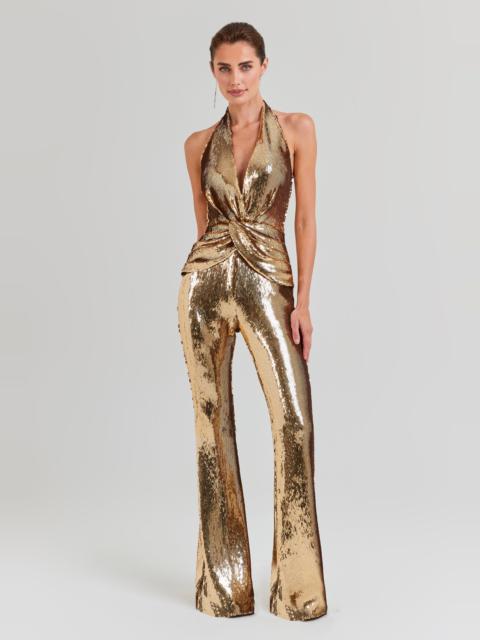 Tianna Gold Jumpsuit