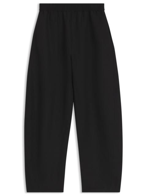 BALLOON-LEG TROUSERS WITH ELASTICATED WAIST