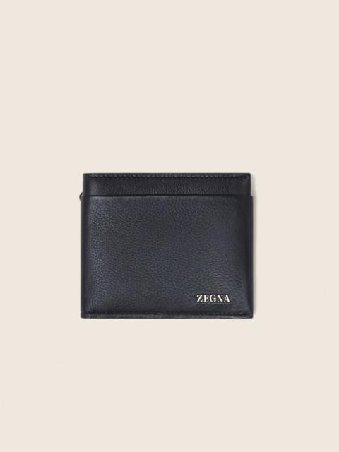 DARK BLUE SECONDSKIN BILLFOLD WALLET