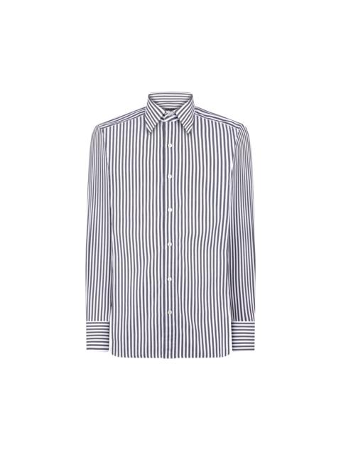 LADDER STRIPE SLIM FIT SHIRT