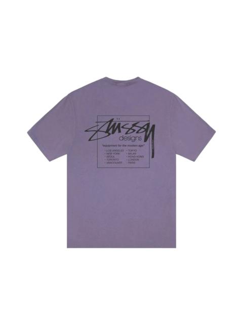Stussy Modern Age Pigment Dyed Tee Grape