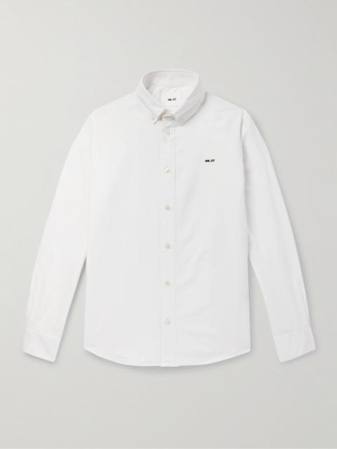 Colby 5910 Button-Down Collar Organic Cotton Oxford Shirt White