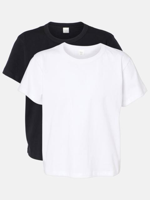 Margo set of 2 cotton jersey T-shirts