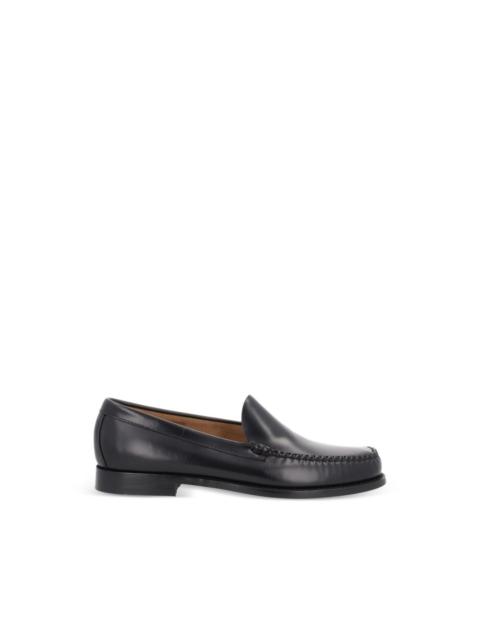 leather loafers
