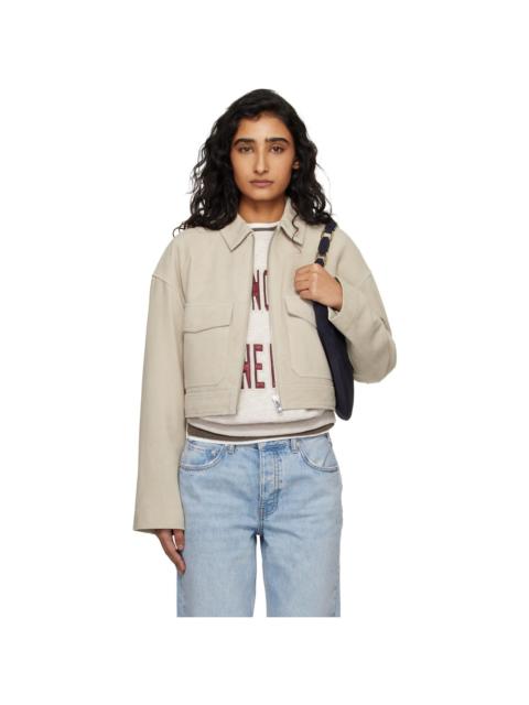 Taupe Christian Jacket