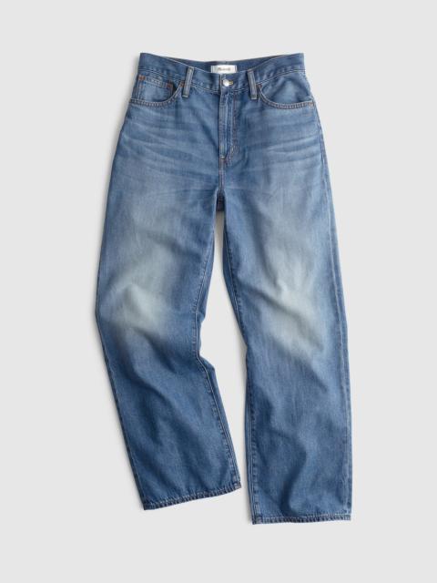 The Perfect Vintage Wide-Leg Crop Jean in Airy Denim