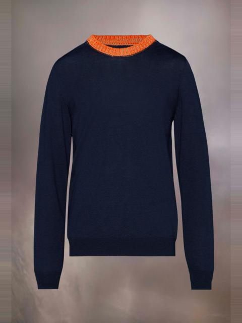 Recycled knit sweater