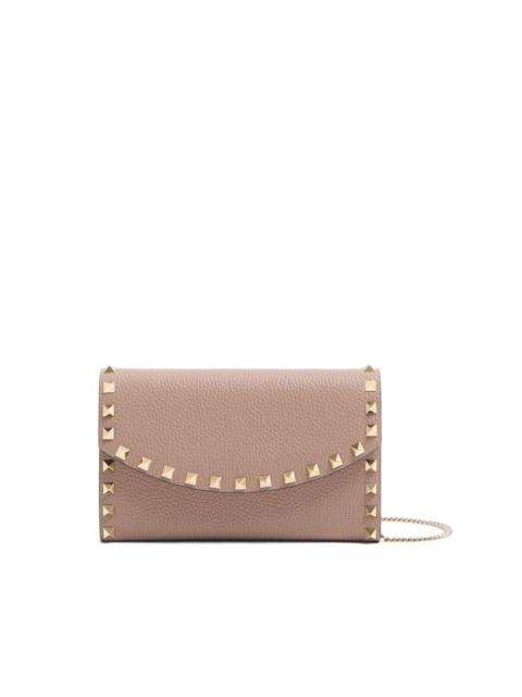 Rockstud-embellished wallet