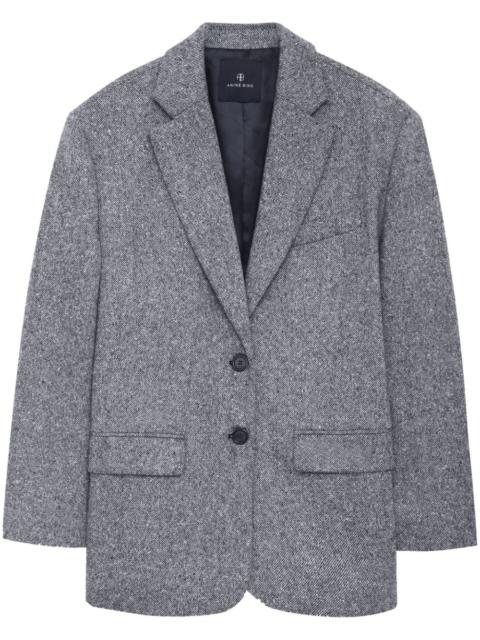 Quinn notched-lapels blazer
