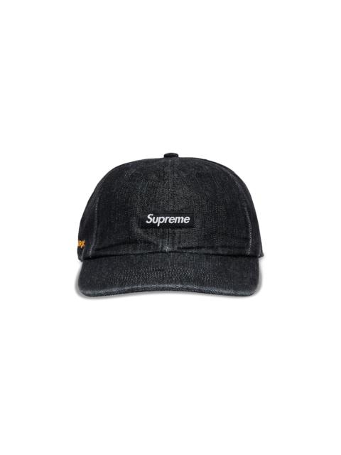 Supreme Cordura Denim Small Box 6-Panel 'Black'