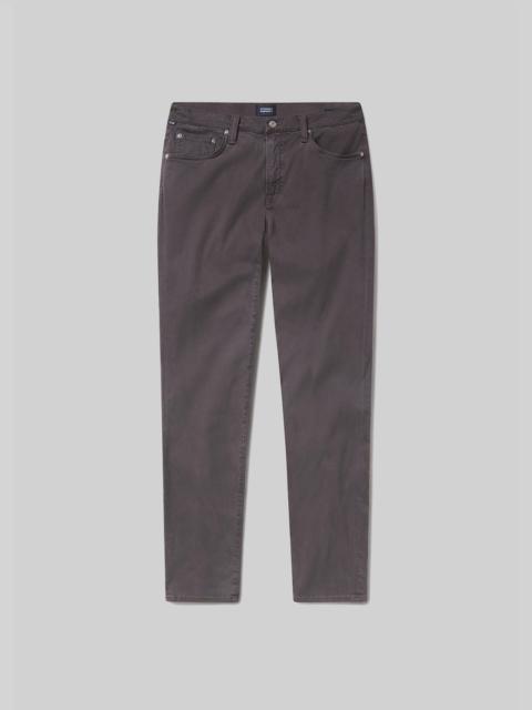 London Tapered Slim Brushed Sateen
In Gravel
