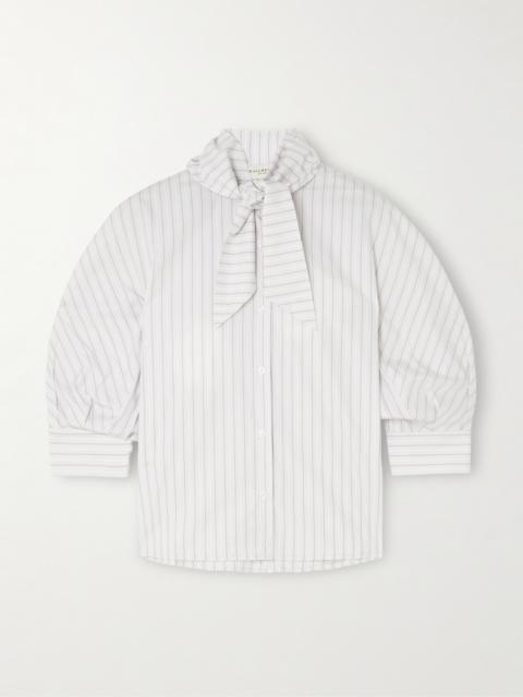 Lilette Striped Cotton-poplin Shirt