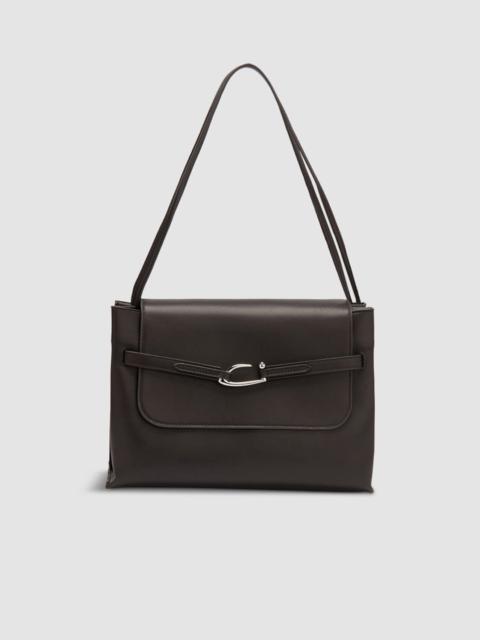 Cora Ristretto Nappa Leather Shoulder Bag