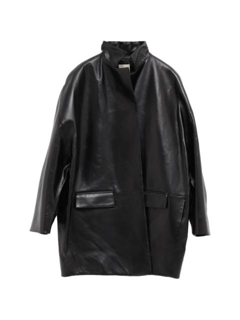 Mura leather coat