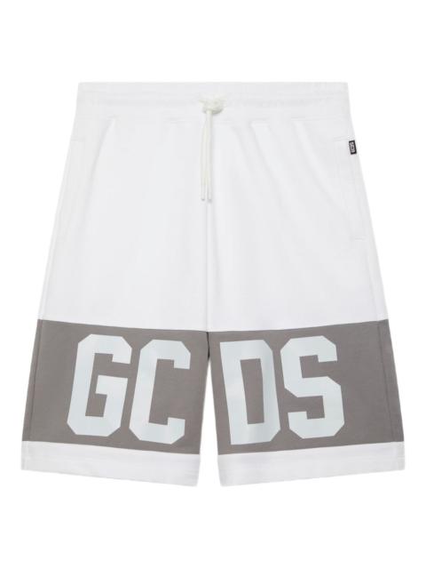 logo-band track shorts