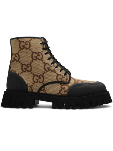 Men's maxi GG lace-up boot
