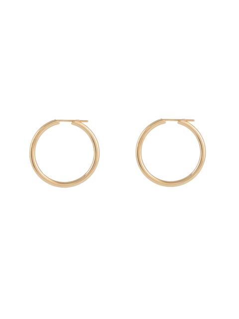 Small Loop Earrings in 18K Yellow Gold