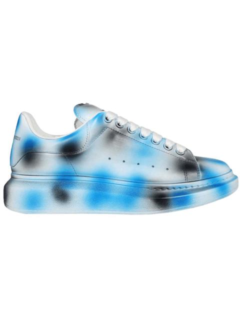 Alexander McQueen Oversized White Blue Spray Paint