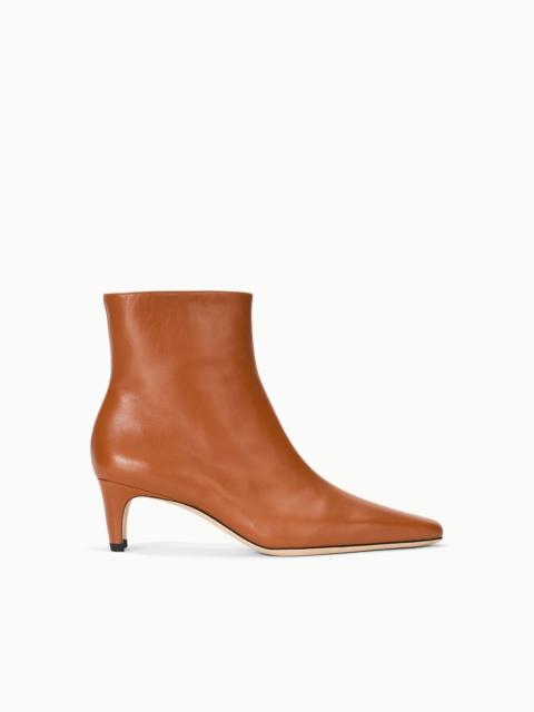 STAUD WALLY ANKLE BOOT TABAC