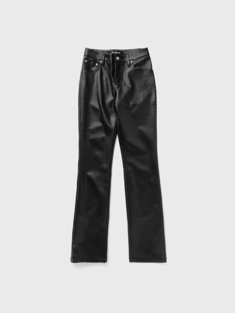 VEGAN LEATHER TROUSERS