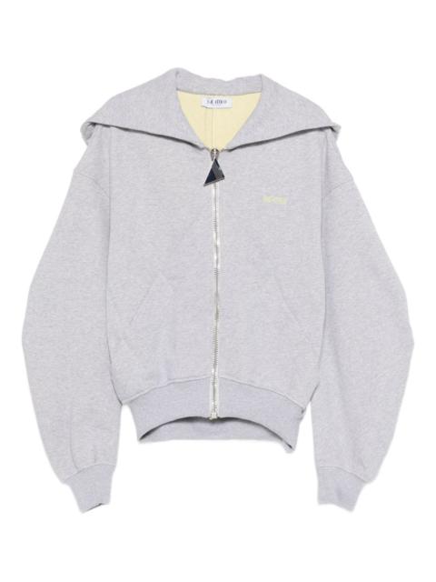 zip-up hoodie