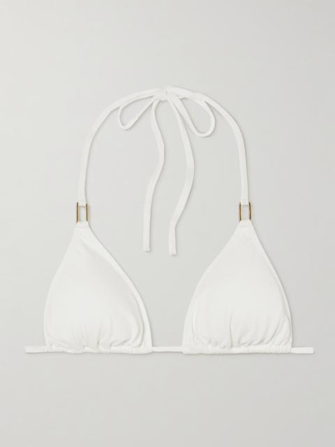 Cancun Embellished Triangle Bikini Top