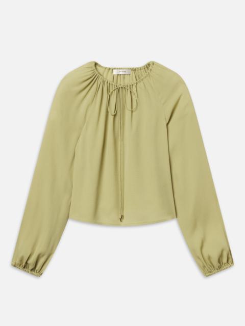 The Silk Balloon Blouse