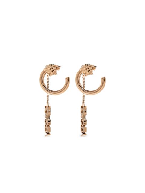 Medusa-logo earrings