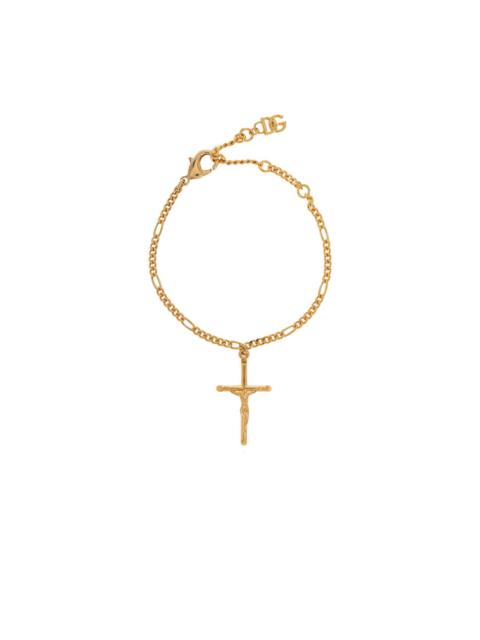 cross-pendant bracelet