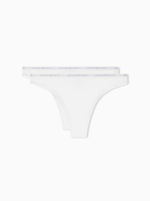 TWO-PACK OF ASV ESSENTIAL STUDS JERSEY BRAZILIAN BRIEFS
