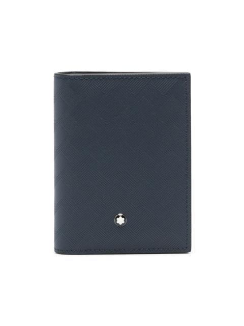 logo-plaque leather wallet