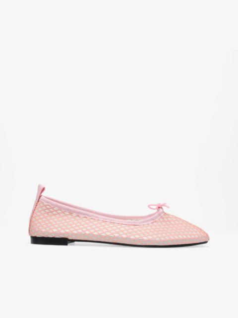 BALLERINES SEMELLE GOMME GARANCE TRANSPARENTE