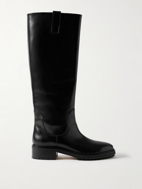 Henry leather knee boots Black