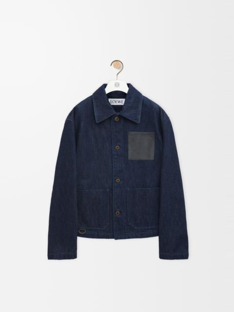 Workwear jacket in denim