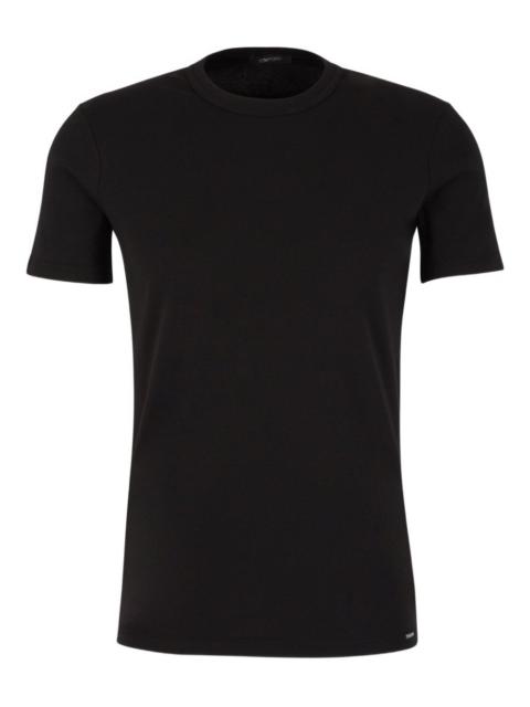 black t-shirt