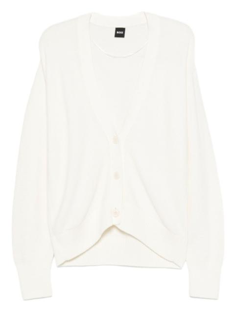 button-front cardigan