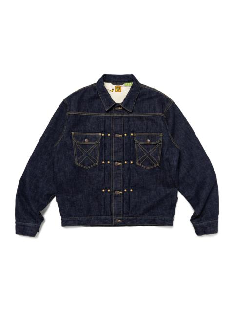 Human Made x KAWS Denim Work Jacket Indigo