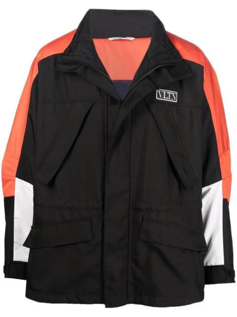 panelled sports jacket