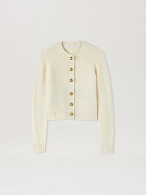 Curved Logo Cardigan