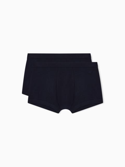 TWO-PACK OF PIMA JERSEY BOXER BRIEFS