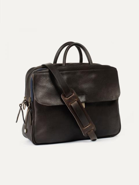 ZEPPO BUSINESS BAG  -  DARK BROWN / E PURE