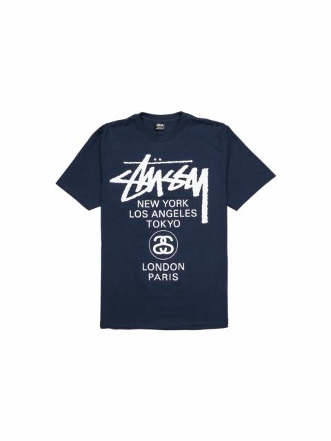 Stussy World Tour T-shirt Navy