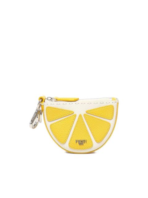lemon-shaped keyring