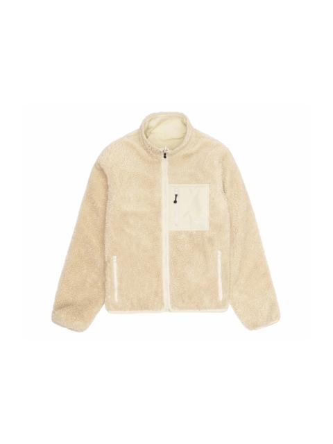 Stussy Sherpa Reversible Jacket Natural