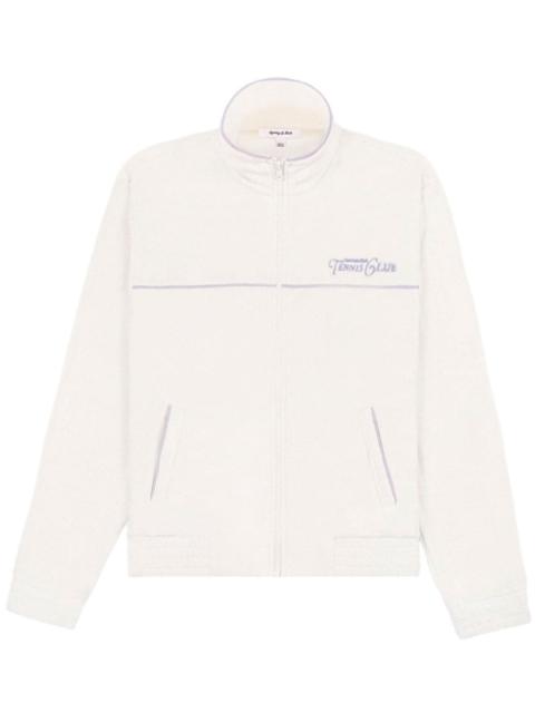 Rizzoli Tennis terry track jacket