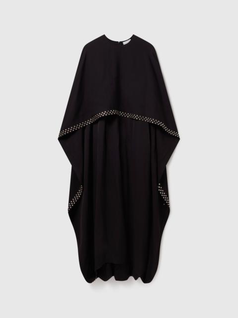 Lead-Free Crystal Cape Gown